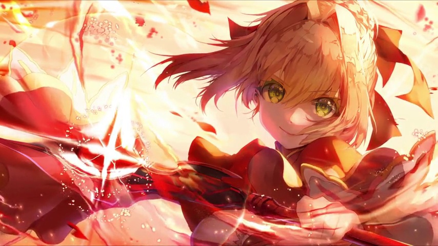 Nero Claudius Fate Grand Order Animated Background