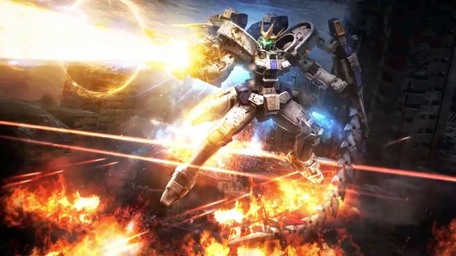 Gundam Damage Robot - Animated Background - LiveWallpapers4Free.com