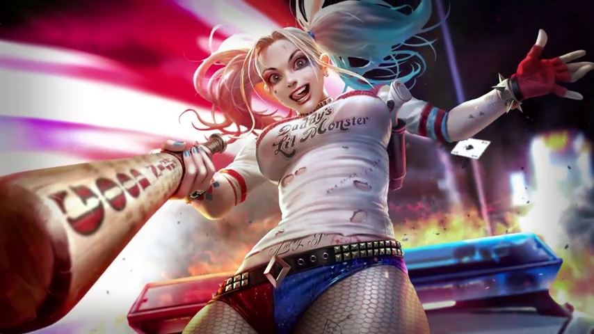 Harley Quinn R34 DC Comics Movie 4K Quality Theme - LiveWallpapers4Free.com