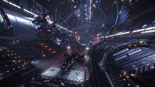 LiveWallpapers4Free.com | Imperial Cutter Elite Dangerous - Game Live Wallpaper