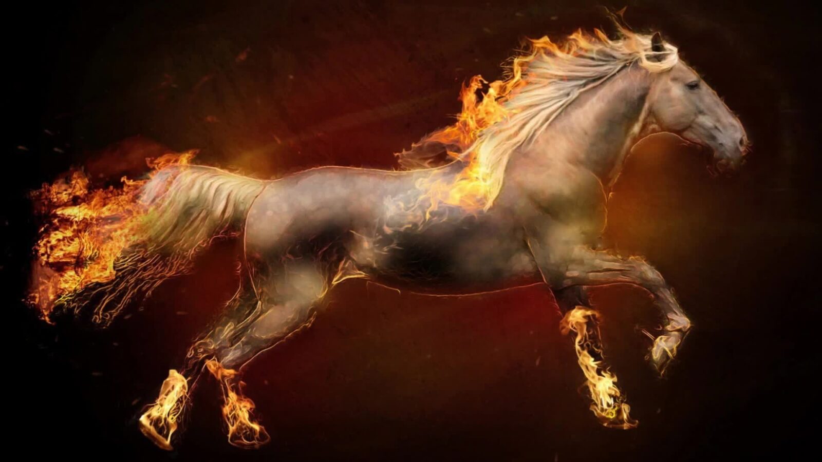 Fire Horse Artwork - Free Live Wallpaper - Live Desktop Wallpapers