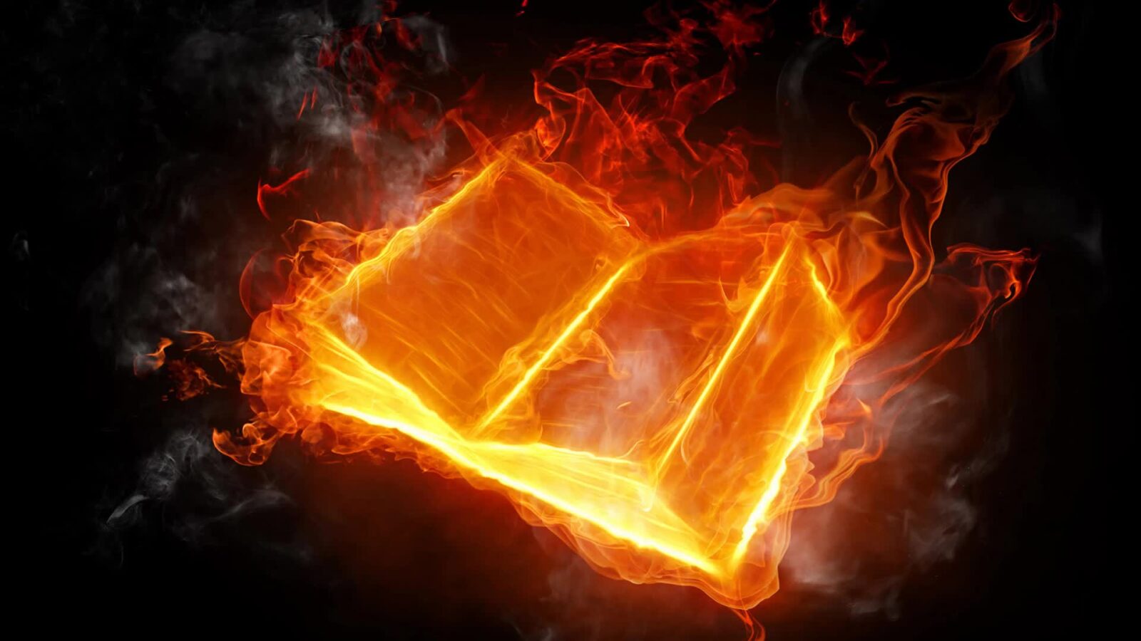 Fire Book Flame – Free Live Wallpaper