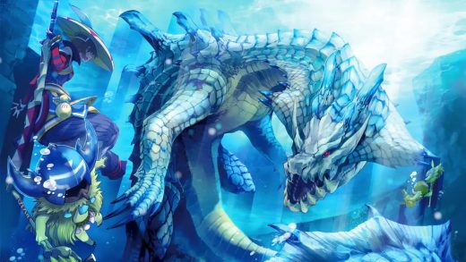 Monster Hunter Blue Dragon - Live Desktop Wallpaper