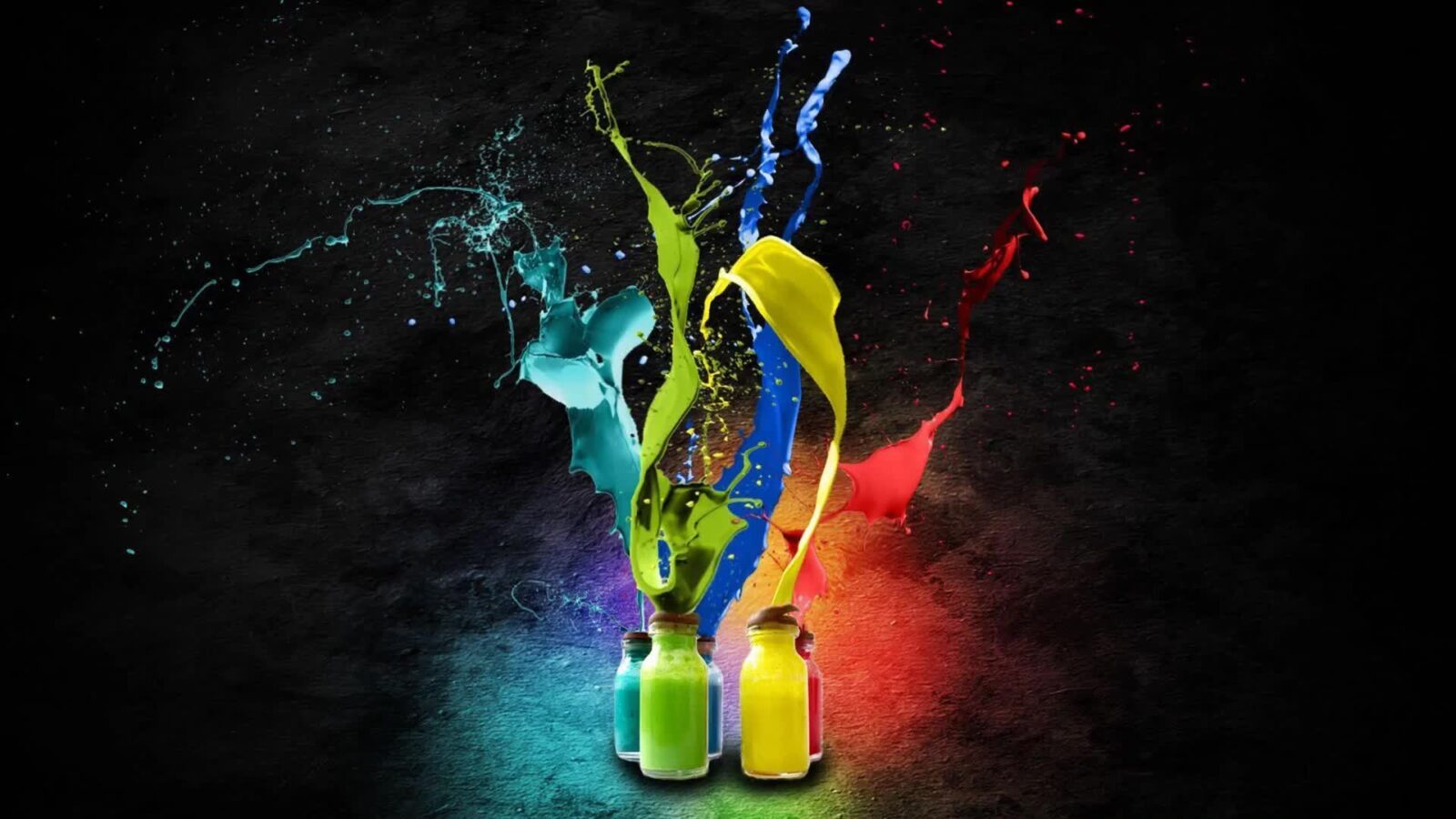 Colorful Ink Explosion - Abstract Live Wallpaper - Live Desktop Wallpapers