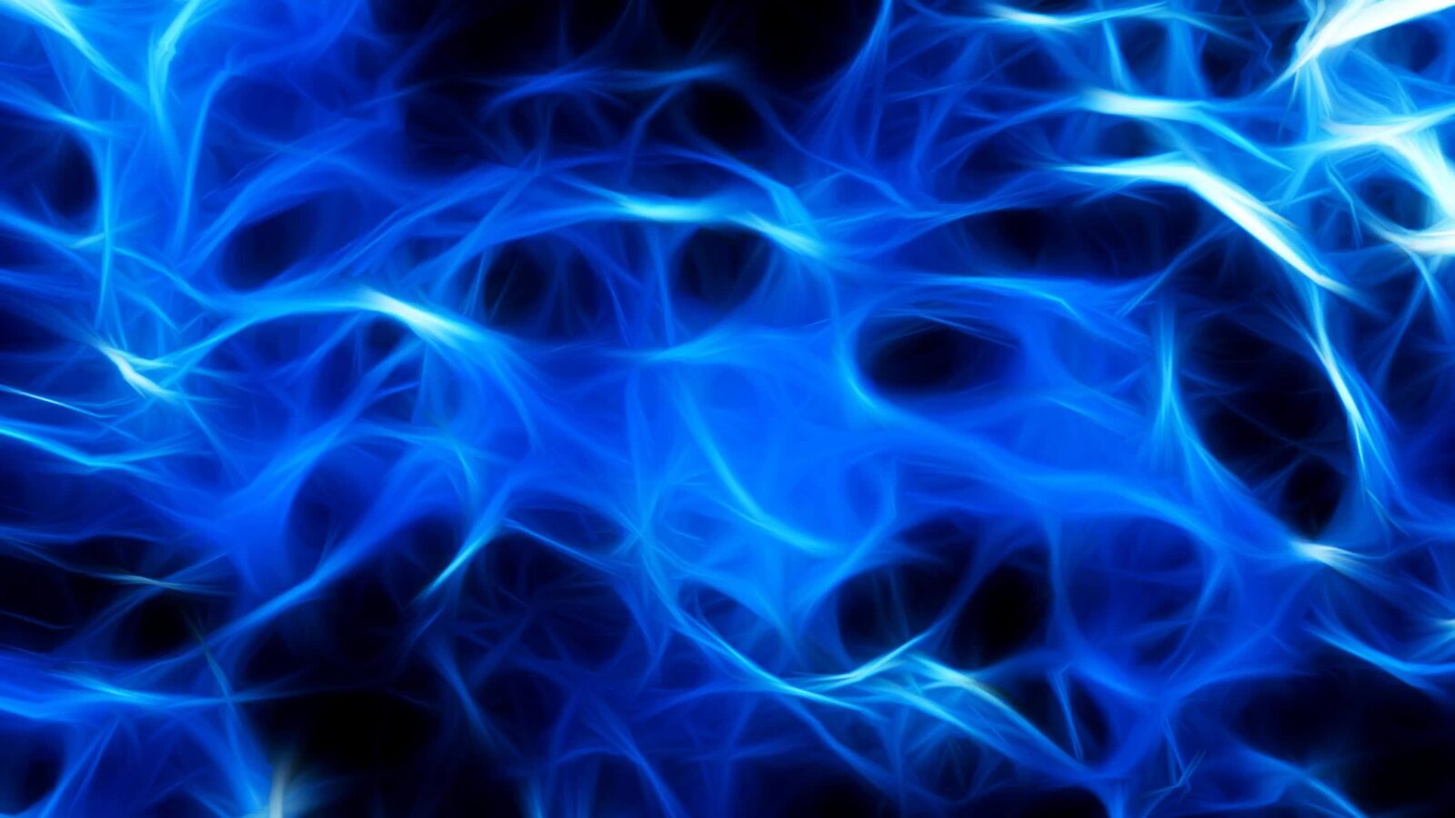 Blue Smoke Shapes Abstract 2K Artwork - Moving Desktop Wallpaper - Live ...