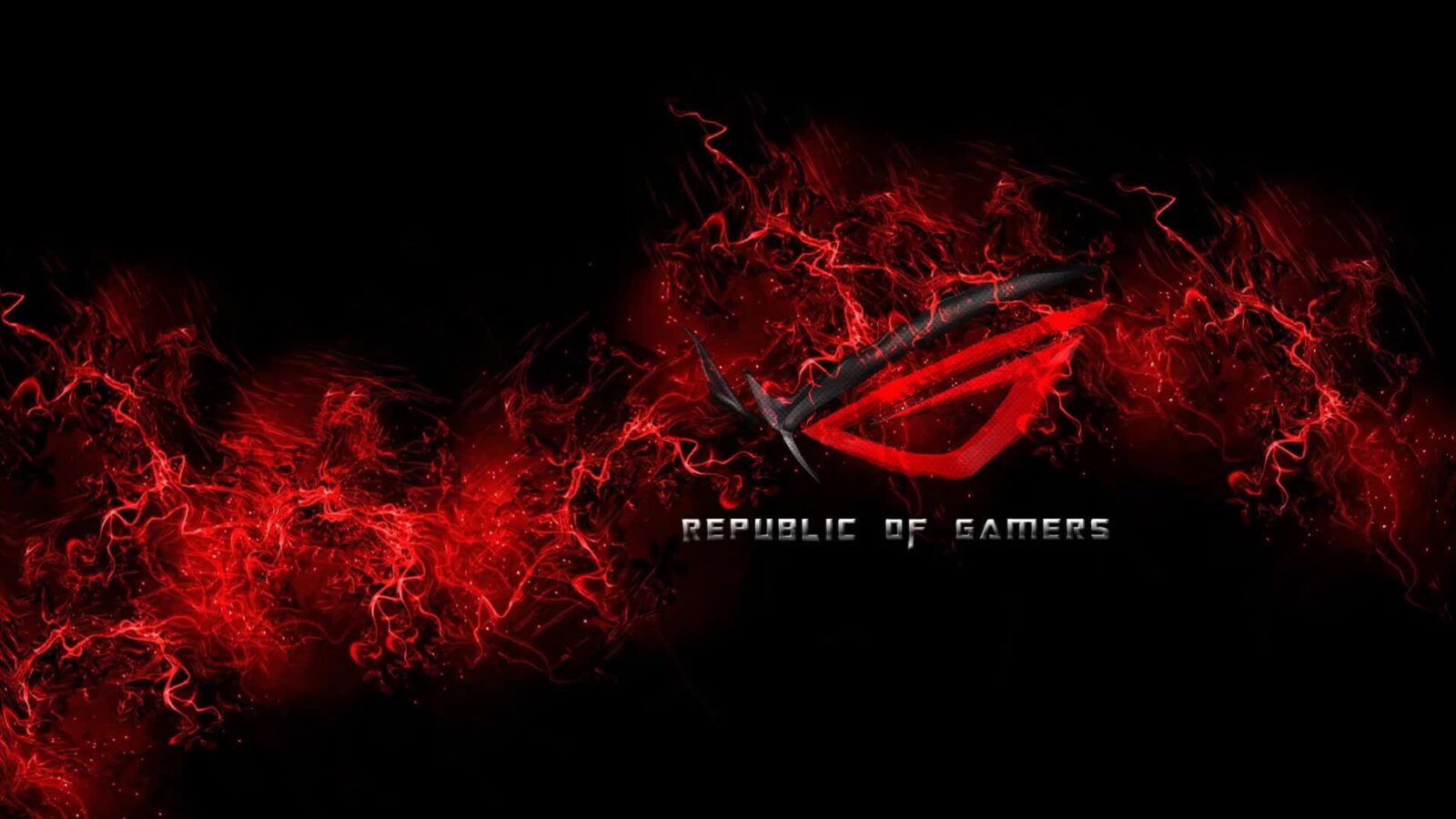 Republic Of Gamers Logo Brand - Free Animated Wallpaper ...
