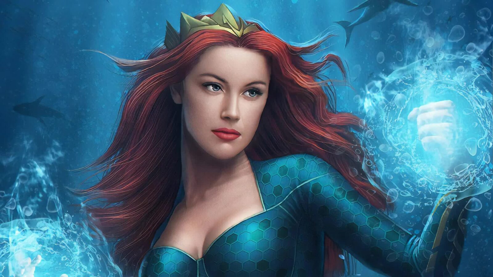 Beautiful Mera Aquaman Movie Heroes - Free Live Wallpaper - Live