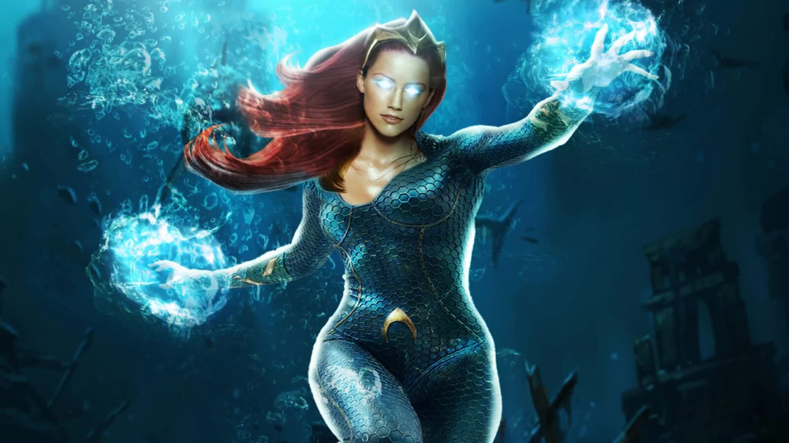 LiveWallpapers4Free.com | Mera Aquaman Movie Hero DC Comics - Free Live Wallpaper