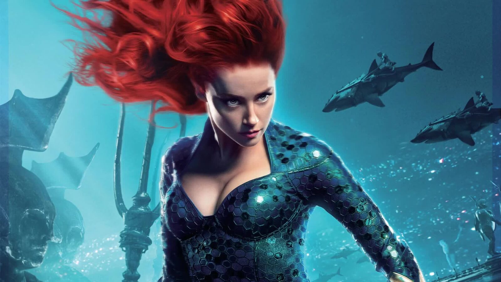 Amber Heard Mera Aquaman Movie - Free Live Wallpaper