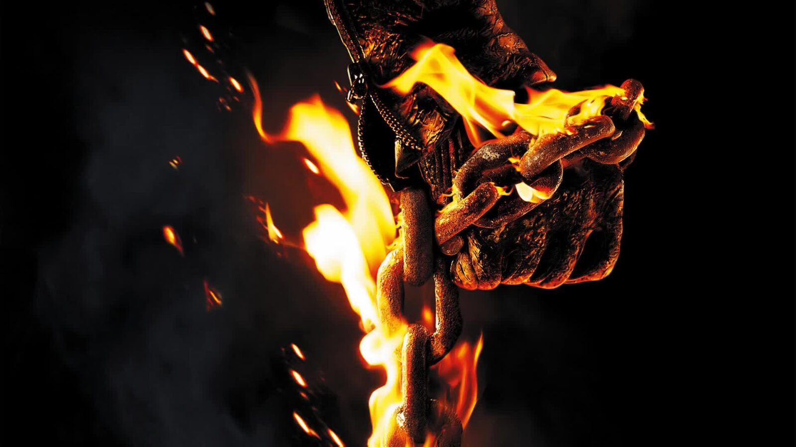 Ghost Rider Torture Flame Chain – Free Live Wallpaper