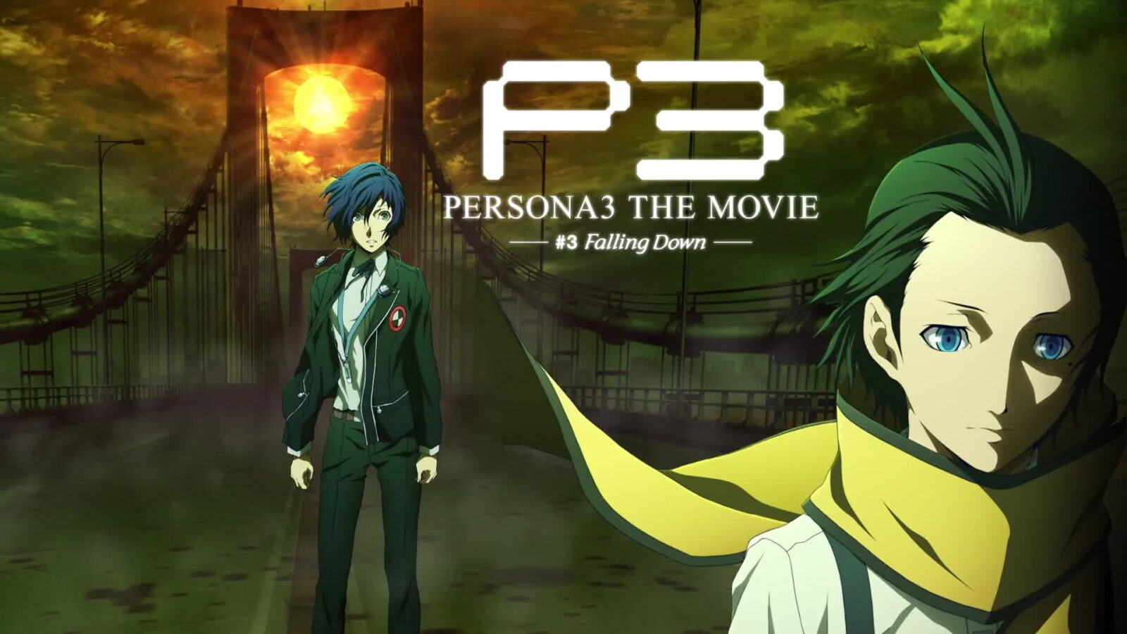 Persona 3 The Movie Falling Down Menu - Free Live Wallpaper