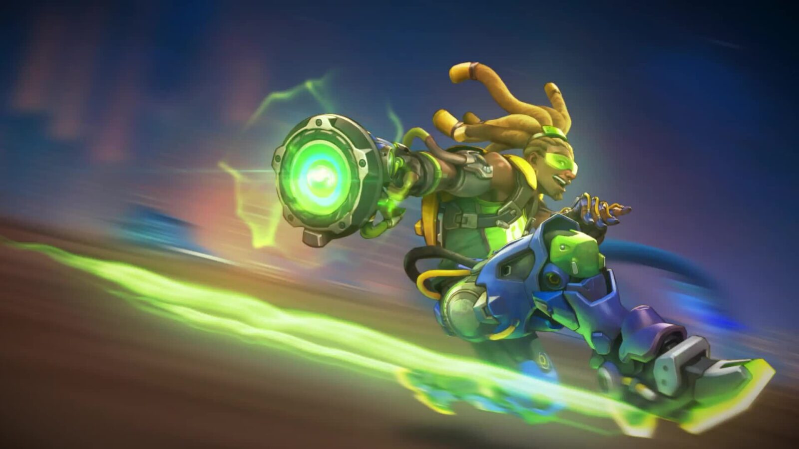 LiveWallpapers4Free.com | Overwatch Game Lucio - Free Animated Desktop