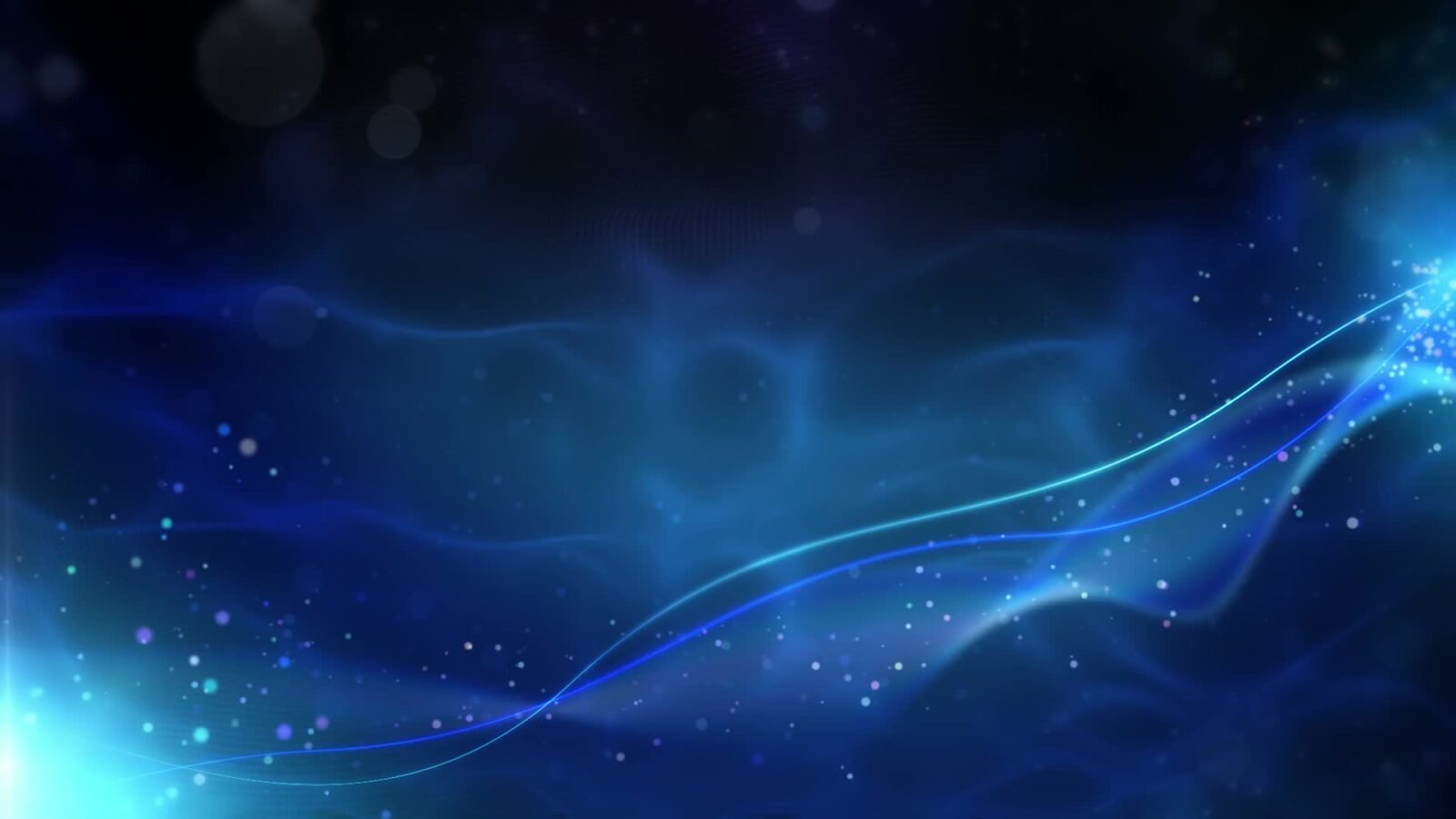 Abstract Blue Waves – Free Live Wallpaper