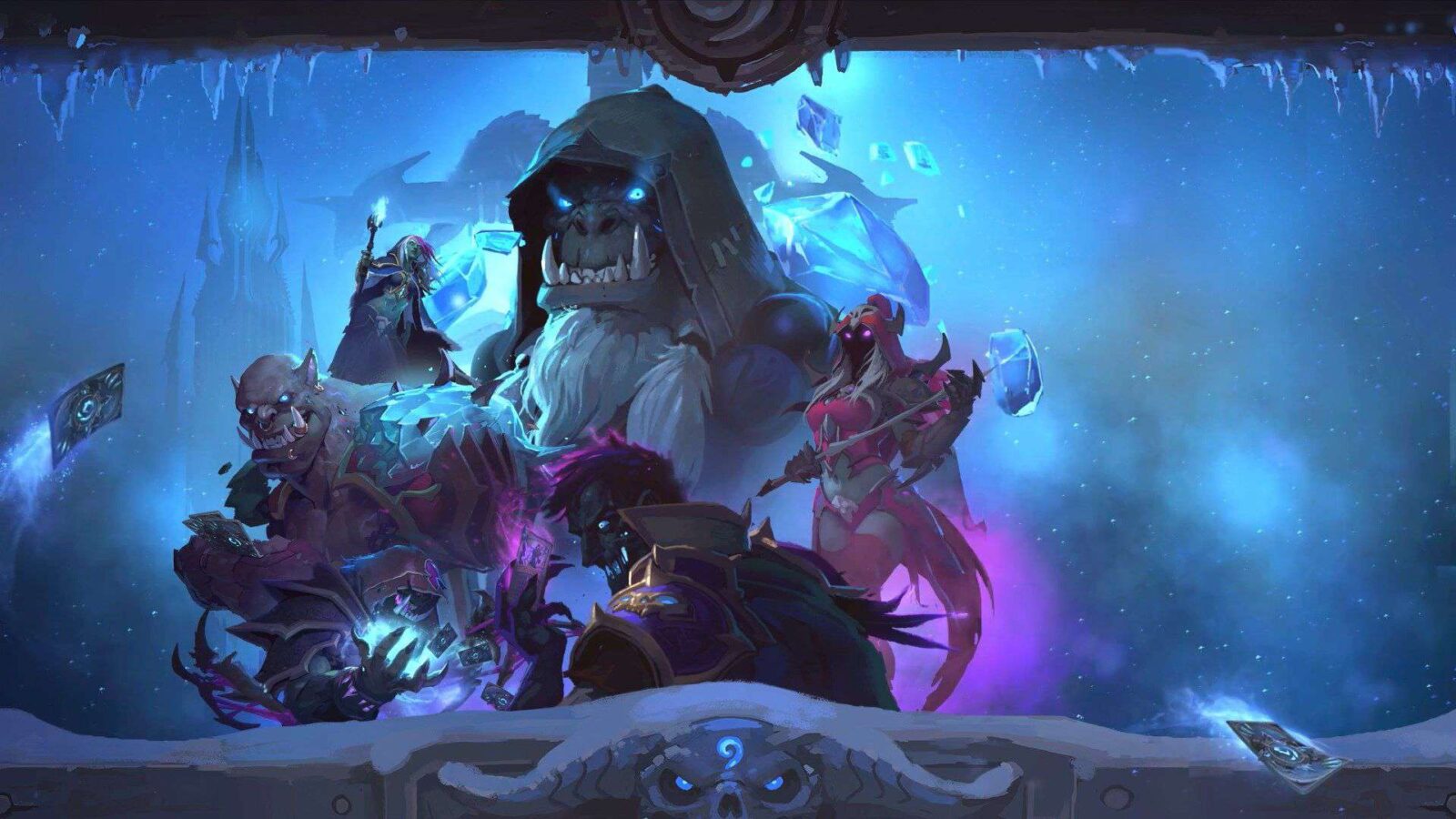 LiveWallpapers4Free.com | Hearthstone Knights of the Frozen Throne - Free Live Wallpaper
