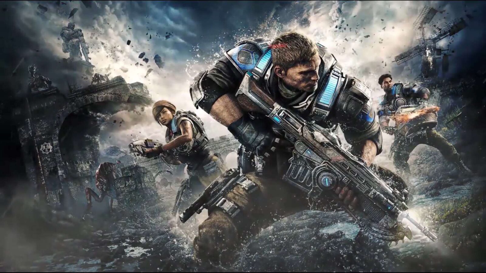 LiveWallpapers4Free.com | Gears of War 4 HD Wallpaper With Music - Free Desktop Background