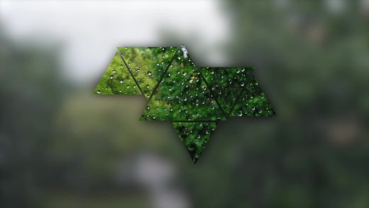 Triangle Rain - Weather - Nature - Free Live Wallpaper