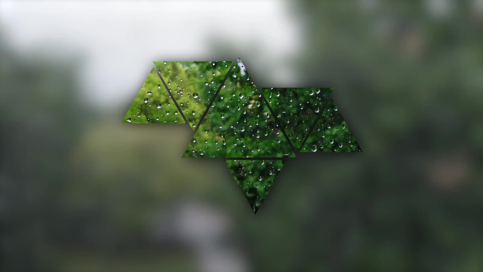 LiveWallpapers4Free.com | Triangle Rain - Weather - Nature - Free Live Wallpaper