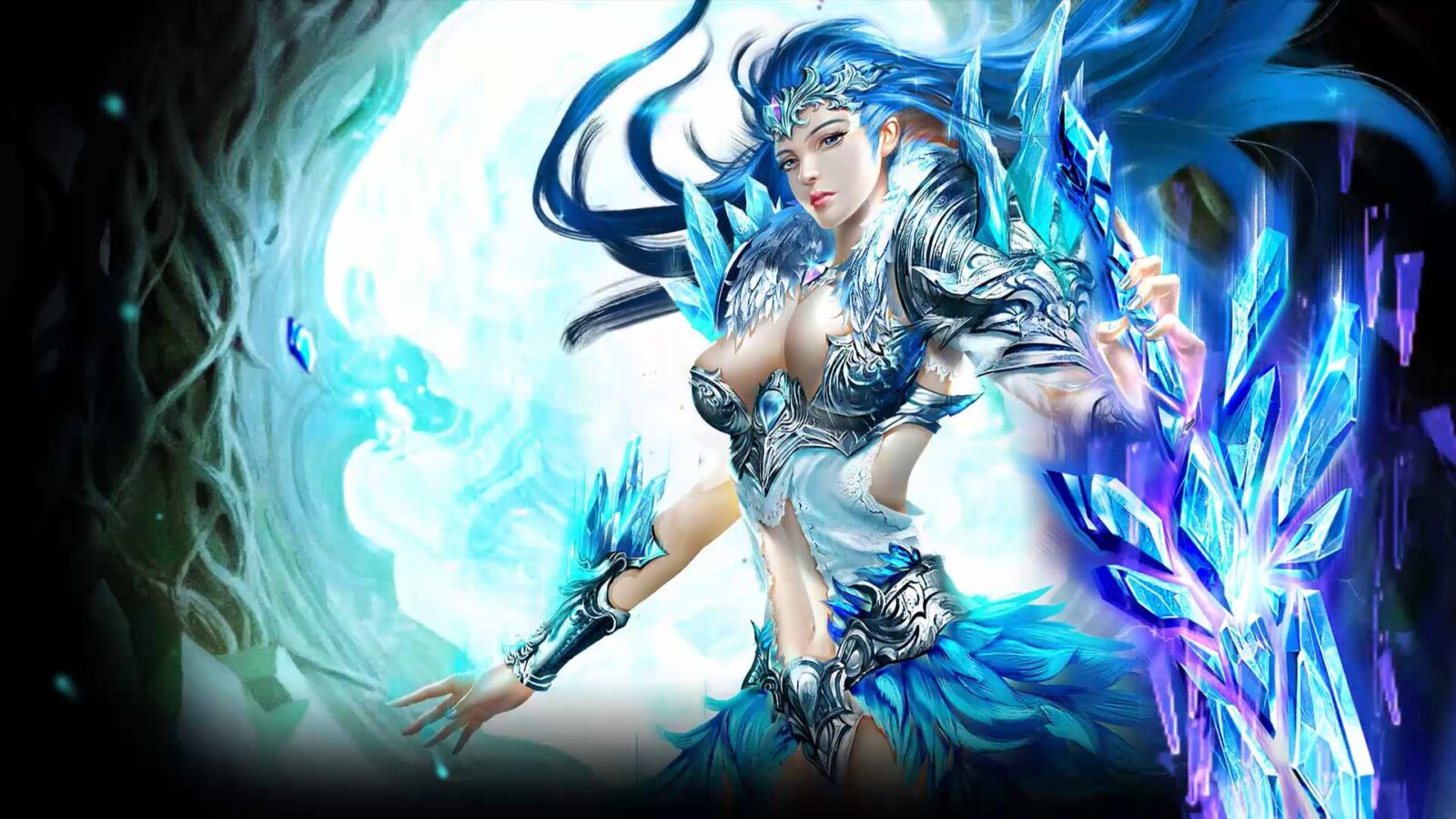 Frost Queen Dragon Awaken Game - Free Live Wallpaper