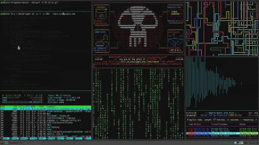 Cool Hacker Screen - Free Live Wallpaper