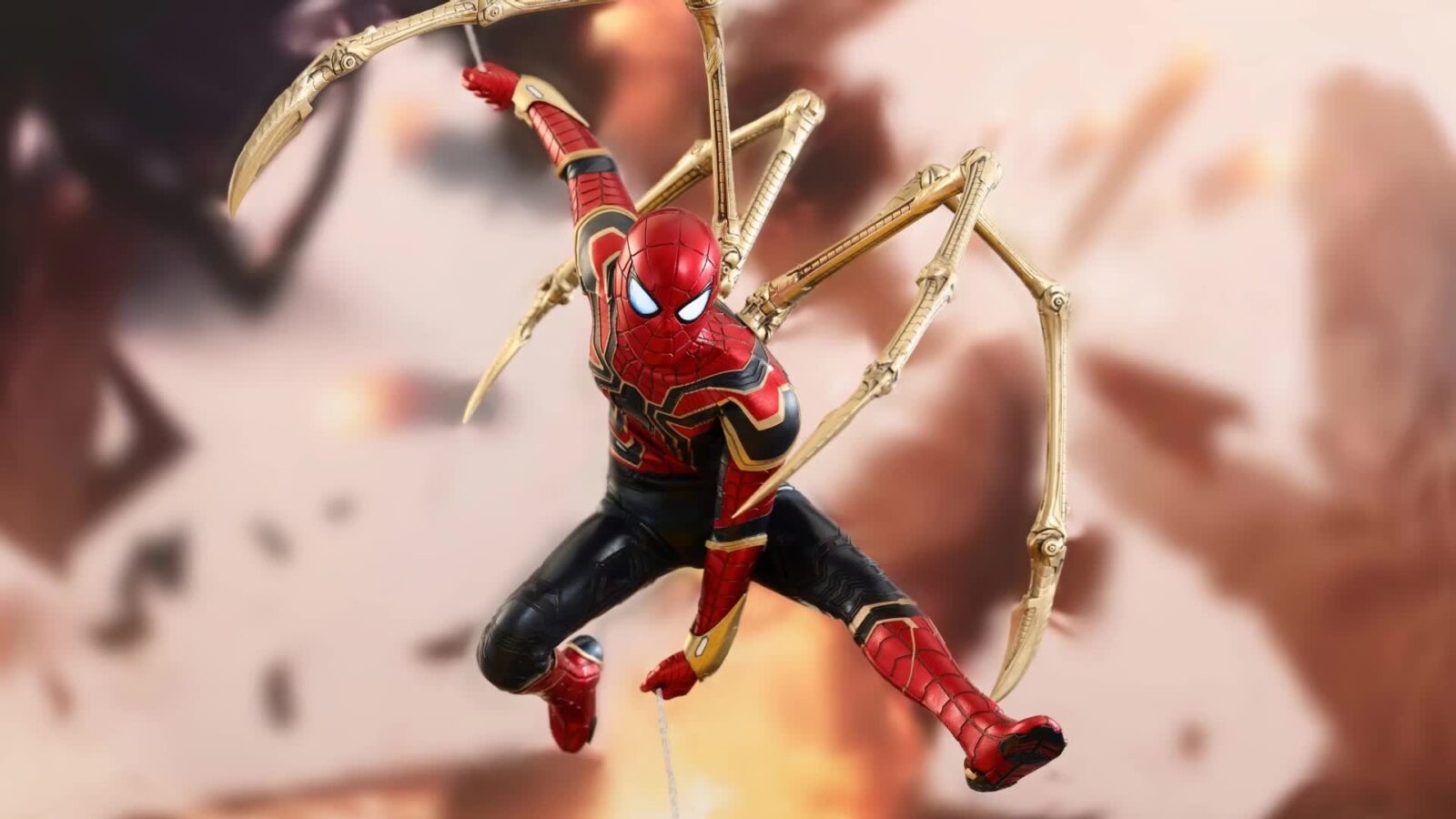 LiveWallpapers4Free.com | Iron Spider Man Toys - Free Live Wallpaper