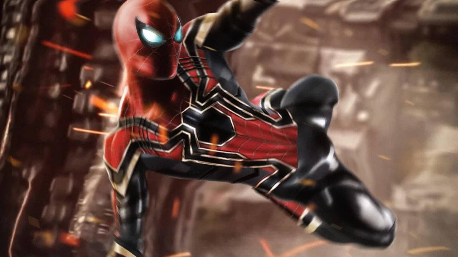 Iron Spider Man Jump - Free Live Wallpaper - Live Desktop Wallpapers