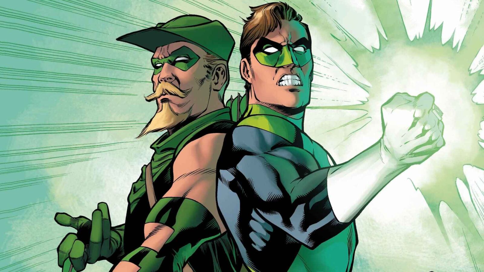 LiveWallpapers4Free.com | Funny Team Green Lantern And Green Arrow - Free Live Wallpaper