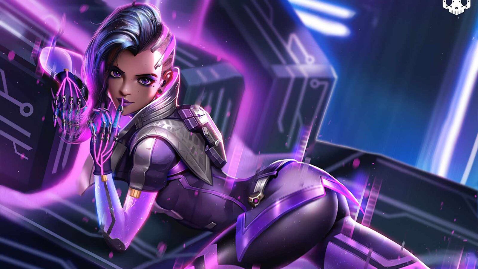 Sombra OverWatch Game - Free Live Wallpaper