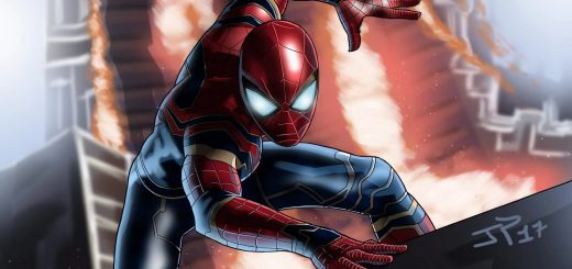 Infinity War Iron Spider Man ArtWork - Free Live Wallpaper