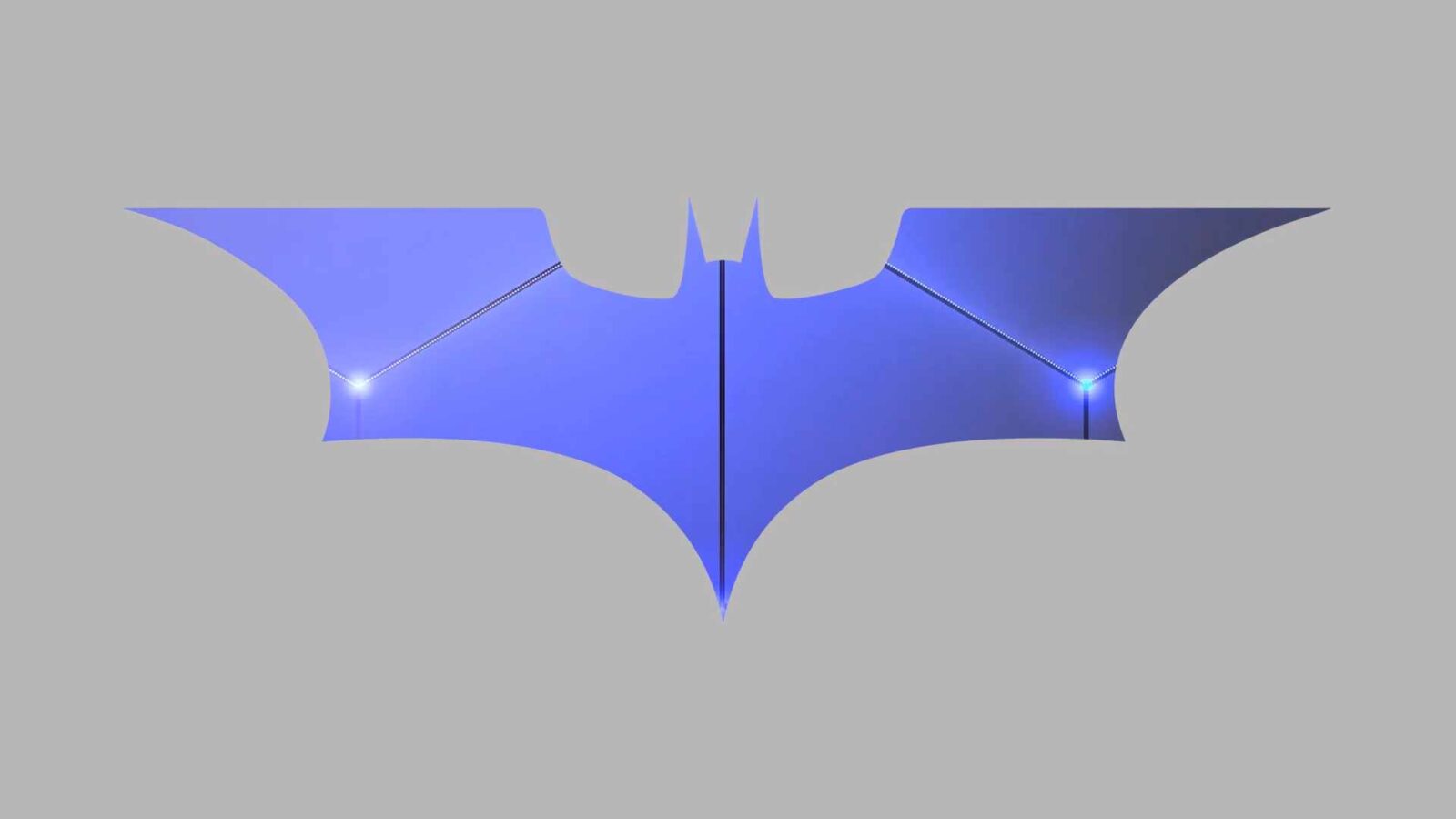 LiveWallpapers4Free.com | Batman RGB Logo DC - Free Live Wallpaper