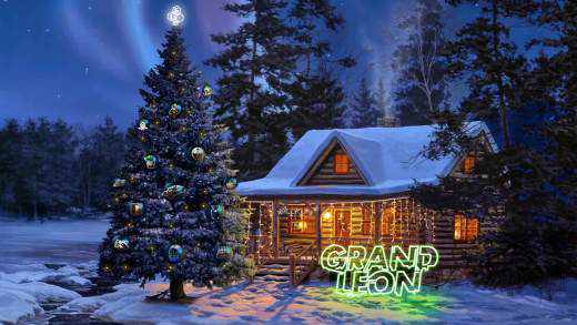 Grand Leons Merry Christmas - Free Live Wallpaper