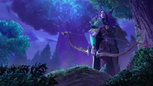 LiveWallpapers4Free.com | Reign Of Chaos - Night Elf Campaign Warcraft III - Free Live Wallpaper