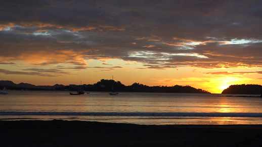 Dawn In Costa Rica Nature Caribbean Sea - Desktop Background