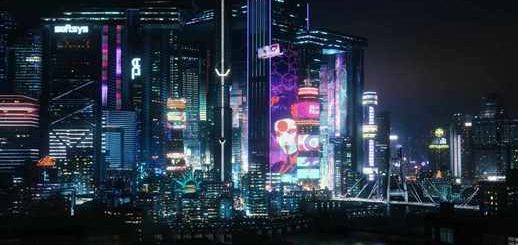 Cyberpunk 2077 Night City - Free Desktop Background