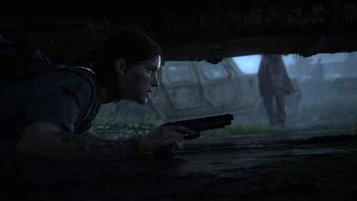 LiveWallpapers4Free.com | Ellie in Ambush The Last Of Us 2 Game - Free Windows Background