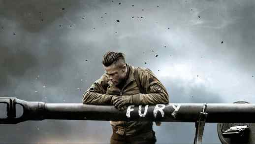 LiveWallpapers4Free.com | Fury Brad Pitt Movie