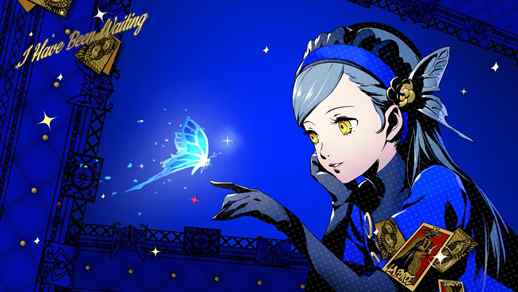 LiveWallpapers4Free.com | Butterfly Lavenza Persona 5 Royal Game
