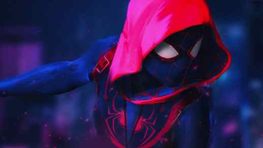 LiveWallpapers4Free.com | Spider Man Into The Spider Verse