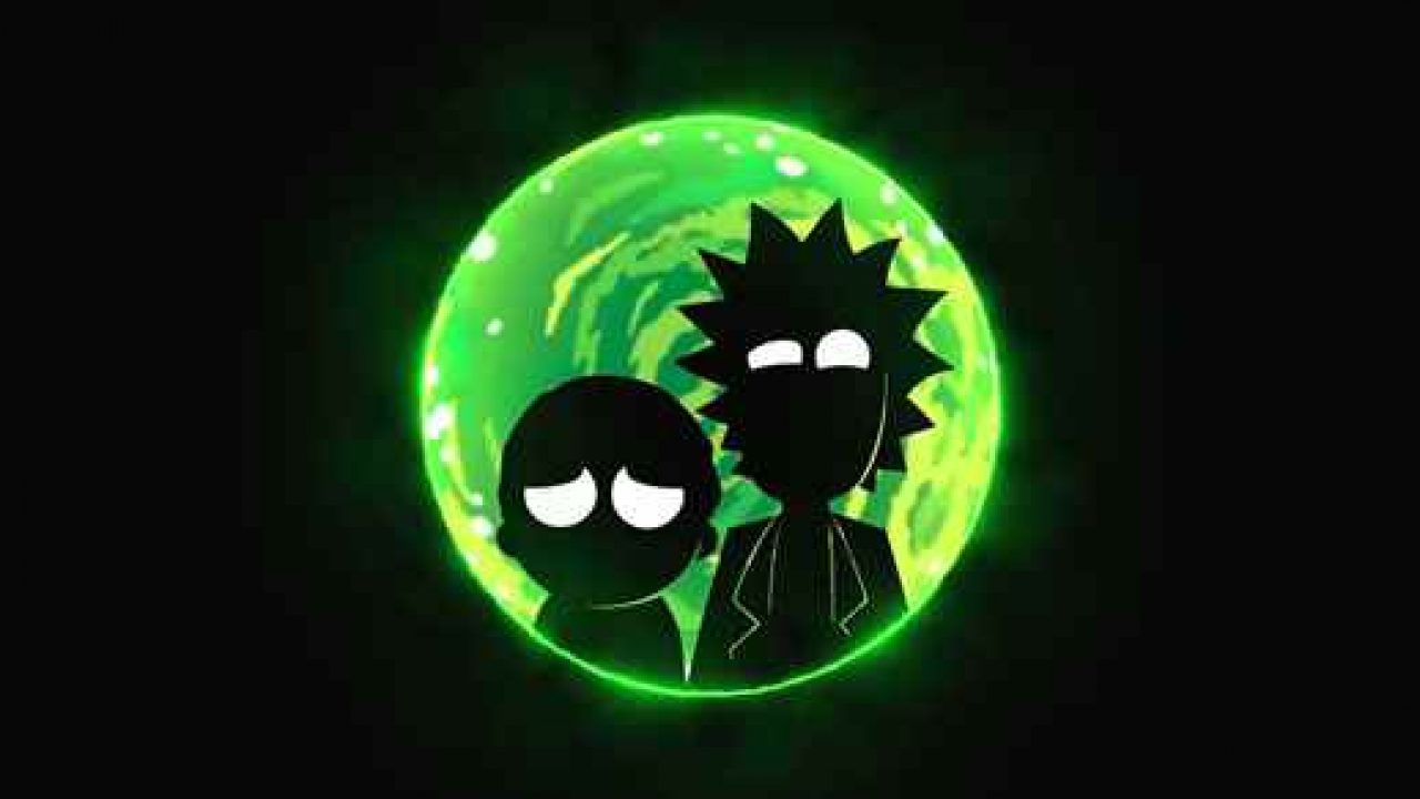 Rick and Morty Green Sphere - Live Desktop Wallpapers