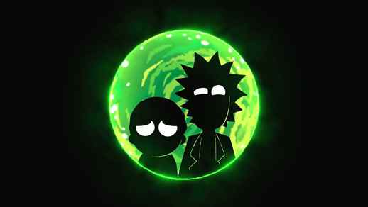Rick and Morty Green Sphere