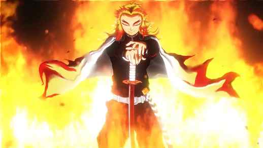 Kyojuro Rengoku The Current Flame Hashira - Demon Slayer