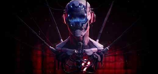Steel Skull Cyberpunk 2077 Art 4K Quality
