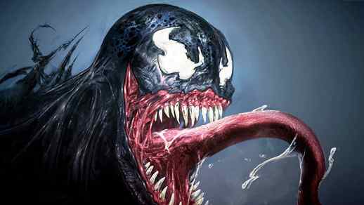 LiveWallpapers4Free.com | Angry Venom a Sentient Alien Symbiote