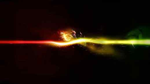 LiveWallpapers4Free.com | RGB Colorful Abstract Flames