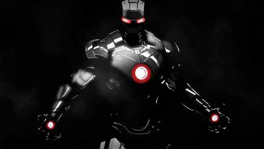 Iron Man / Black Stealth Suit / The Mark XVI / Marvel 4K - Live Desktop  Wallpapers