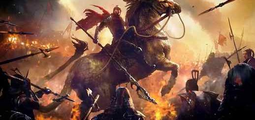 Rider War Horse Flame Enemies