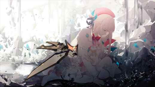 Anime Girl Hikari from Arcaea - Live Desktop Wallpapers