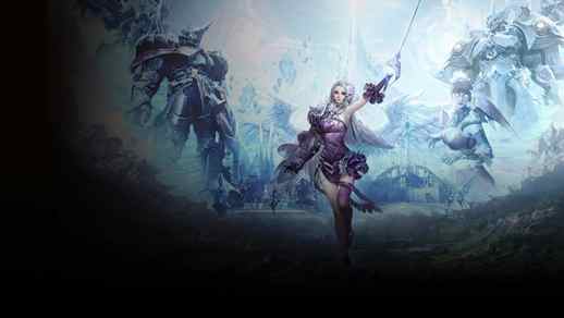 LiveWallpapers4Free.com | Aion Hero Girl with Magic Sword