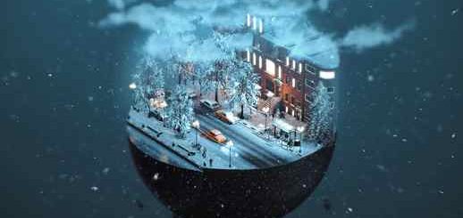 Mini World / Globe / Snow / City Life