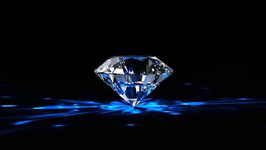 Live Desktop Wallpapers | Shiny Sparkling Crystal Structure Diamond