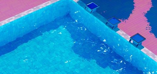 Swimming Pool Water Ripples